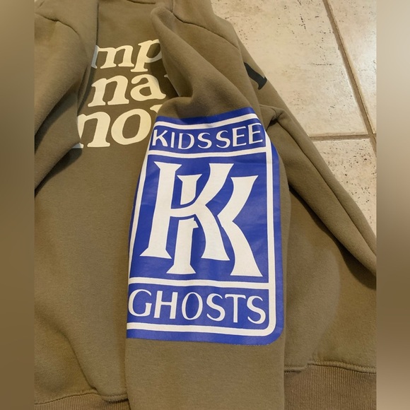 RARE Kids See Ghosts x Camp Flog Gnaw "Lucky Me! I See Ghosts" Sweatshirt Medium - Picture 2 of 6